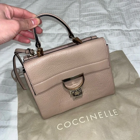 Coccinelle Bags Coccinelle Arlettis Powder Pink Bag Poshmark